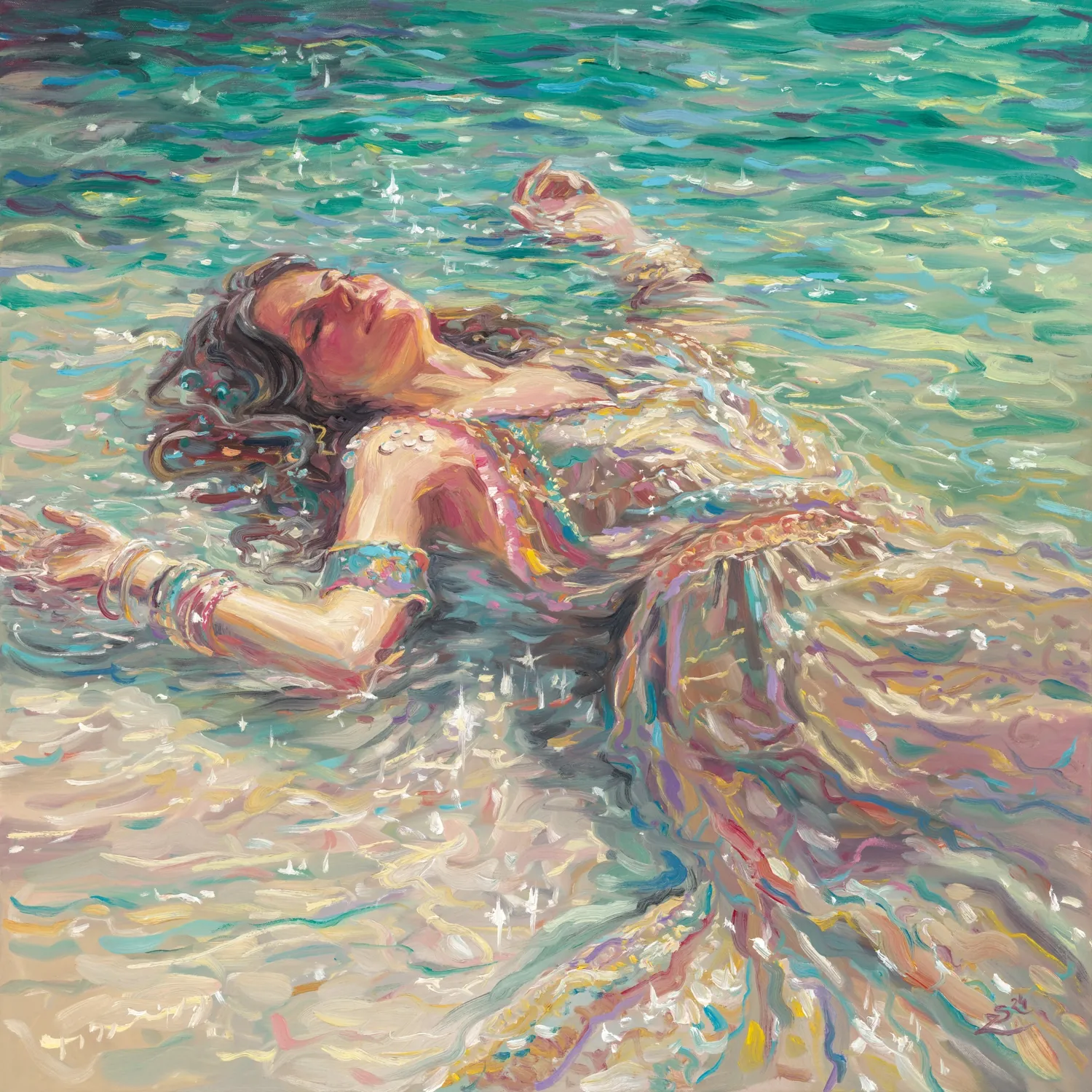 Merging with Water